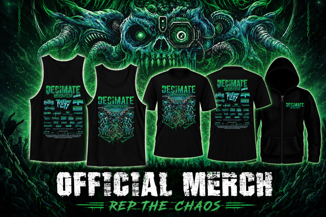 Decimate Metalfest 2026 Merch