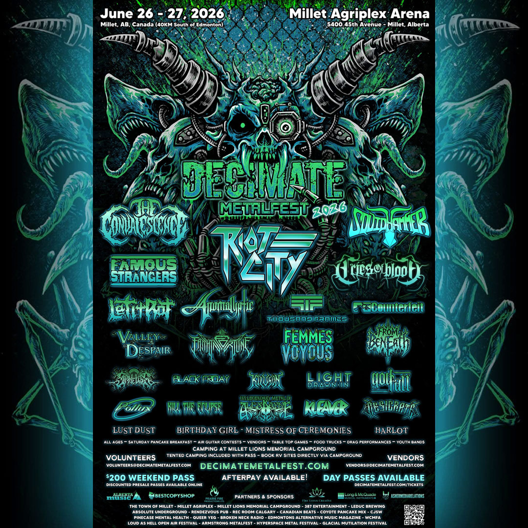 Decimate Metalfest Poster 2026