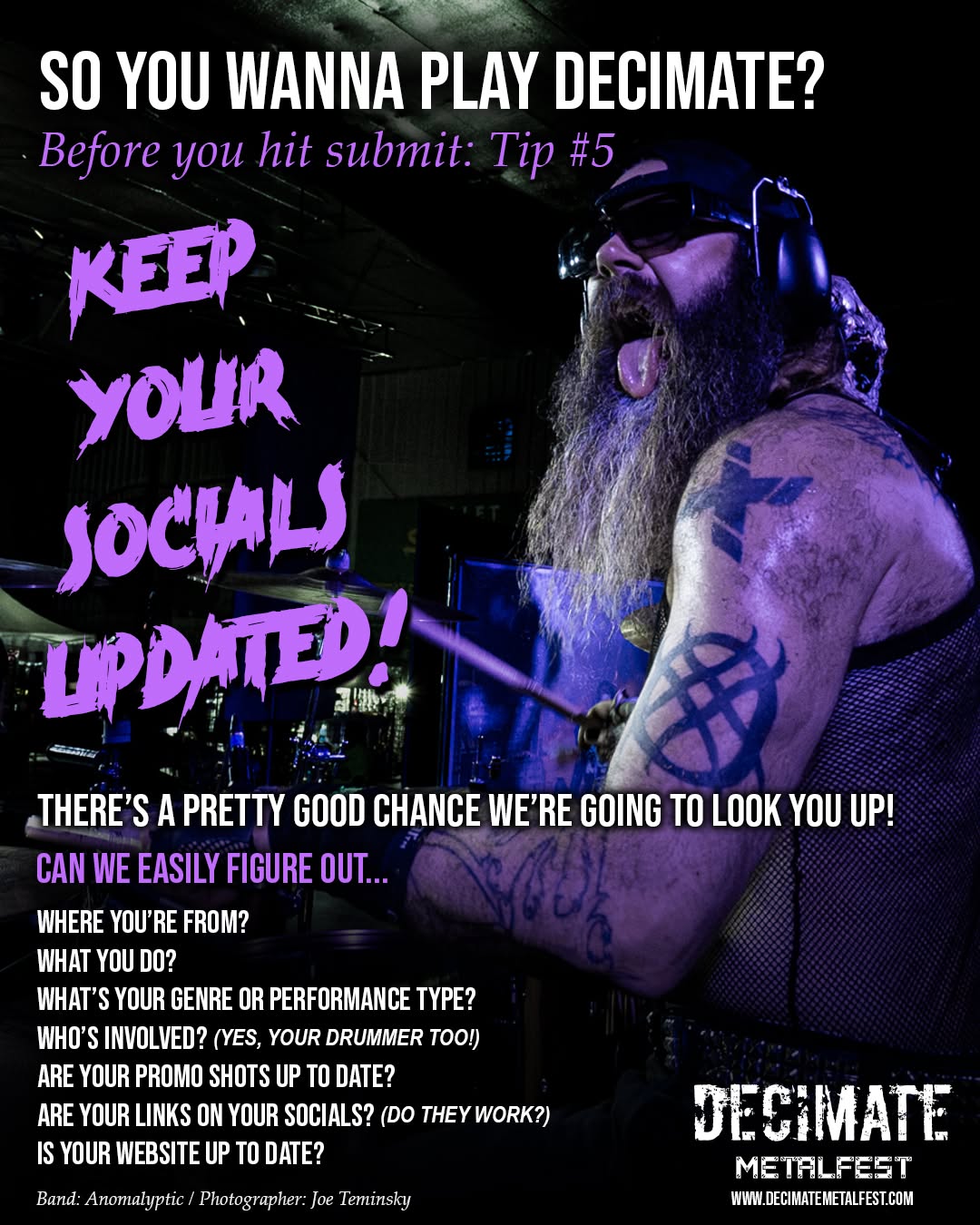 Submission tip 5