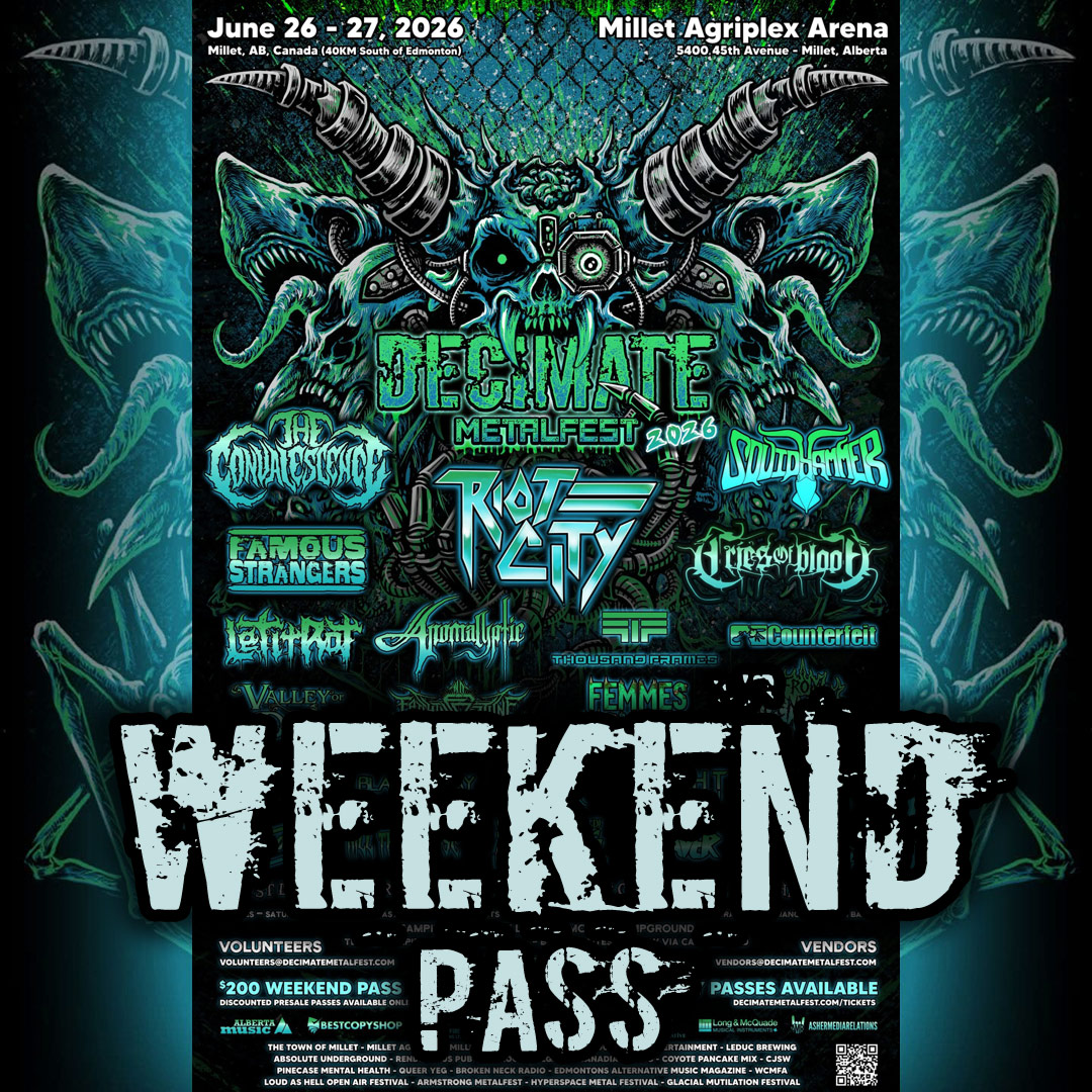DECIMATE METALFEST - Weekend Pass (Advance Sale